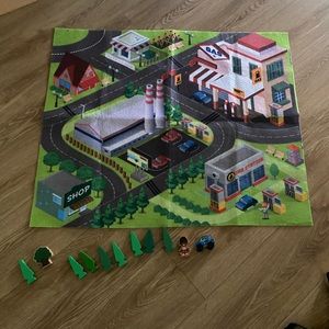 Activity City Play Felt with accessories